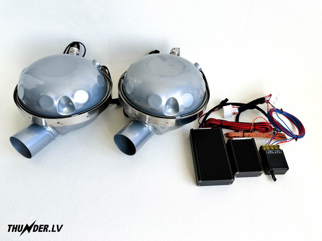 Thunder electronic exhaust system am BMW X5 E70