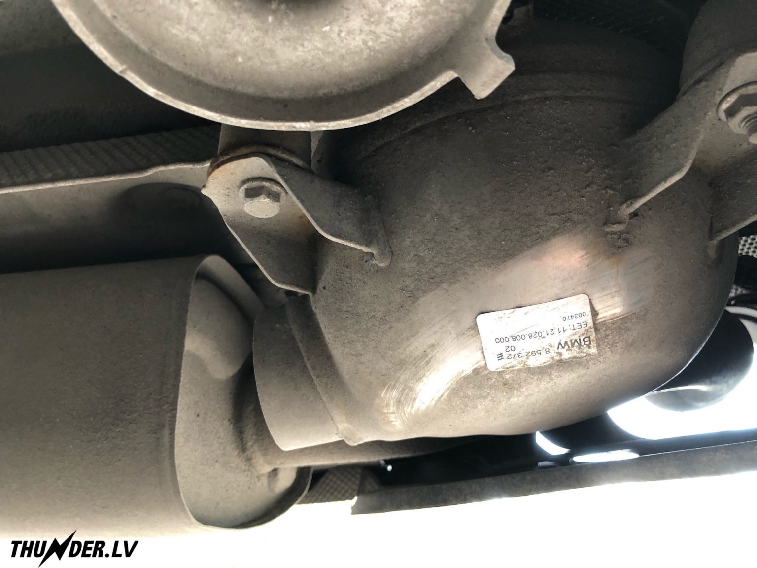Factory fitted active exhaust system on BMW vehicles